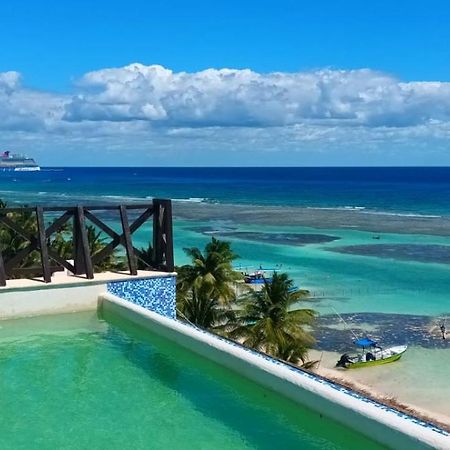 Hotel Blue Reef Frente Al Mar Mahahual Exterior photo