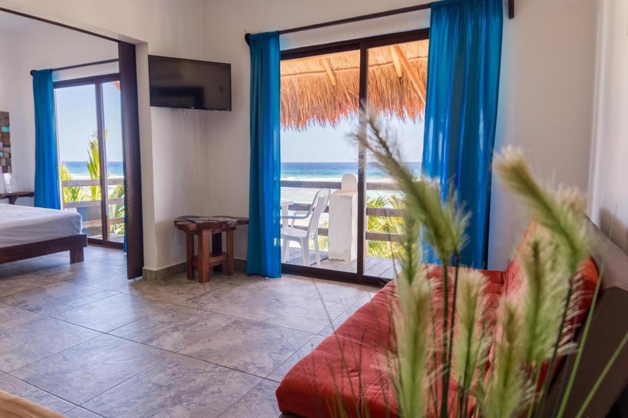Hotel Blue Reef Frente Al Mar Mahahual Exterior photo