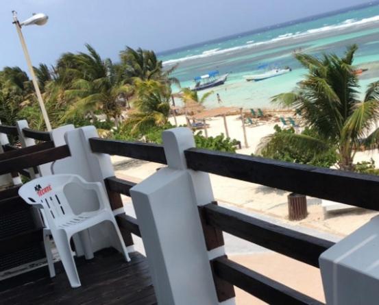 Hotel Blue Reef Frente Al Mar Mahahual Exterior photo