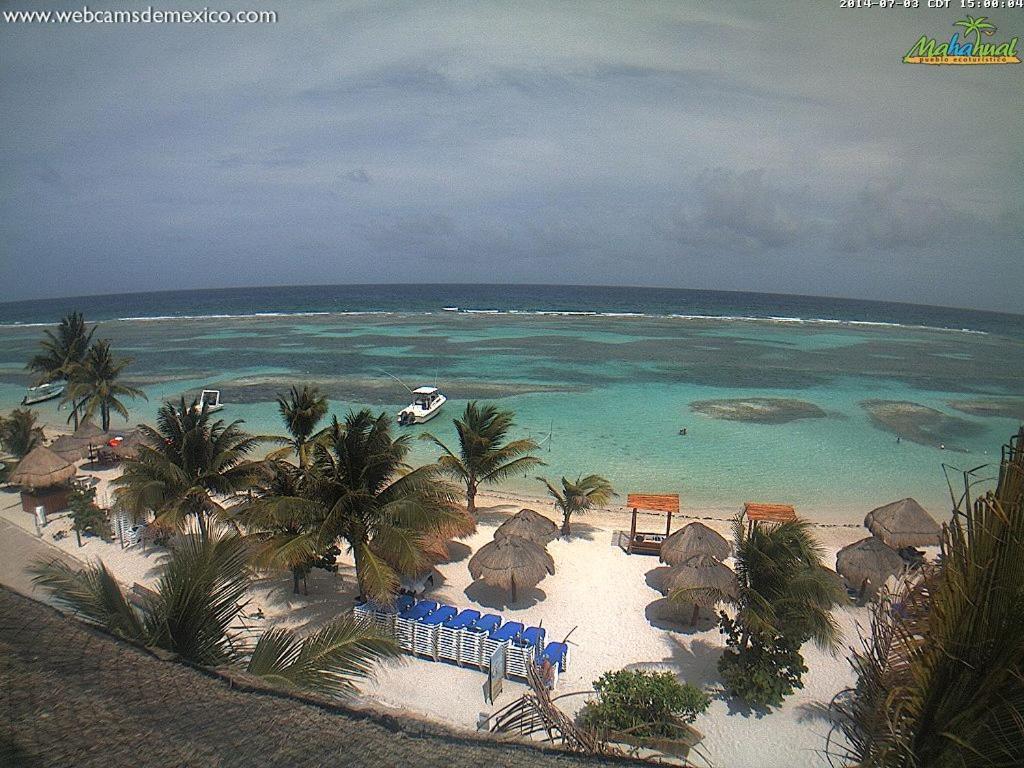 Hotel Blue Reef Frente Al Mar Mahahual Exterior photo